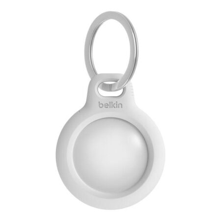 Belkin - Soporte de seguridad para etiqueta Bluetooth antiperdida - blanco - para Apple AirTag