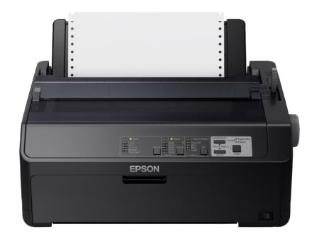 Epson FX 890II - Impresora - monocromo - matriz de puntos - Rollo (216 cm) 254 mm (anchura) 257 x 363 mm - 240 x 144 ppp - 9 espiga - hasta 738 caracteres/segundo - paralelo USB 2.0