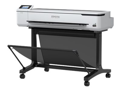 Epson SureColor T5170 - 36" impresora de gran formato - color - chorro de tinta - Rollo (914 cm) - 2400 x 1200 ppp - hasta 0.57 minutos/página (monocromo) / hasta 0.57 minutos/página (color) - Gigabit LAN Wi-Fi(n) USB 3.0 - cortador