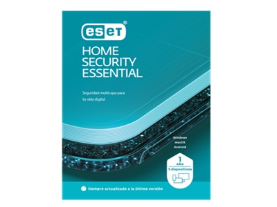Eset Home Security Essential - 1 year - 5 devices - To print