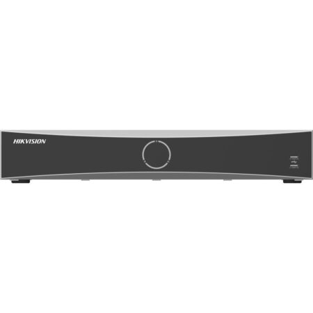 Hikvision - NVR independiente 1.5U AcuSense 4K - 32 canales de video - DS-7732NXI-K4/16P - 4 ranuras SATA para HDD de hasta 16TB cada una - Hasta 32 entradas de cámaras IP plug & play con 16 interfaces Power-over-Ethernet (PoE) - Formatos de video H.265+/H.265/H.264+/H.264 - Capacidad de decodificación de hasta 2 canales@12 MP o 3 canales@8 MP o 6 canales@4 MP o 12 canales@1080p - Ancho de banda entrante de hasta 256 Mbps - Reconocimiento facial protección perimetral detección de movimiento 2