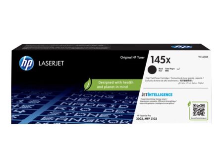 HP 145X - Alto rendimiento - negro - original - LaserJet - cartucho de tóner (W1450X) - para LaserJet Pro 3001 3002 3003 MFP 3101 MFP 3102 MFP 3103 MFP 3104 MFP3102