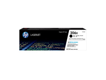 HP 206X - Alto rendimiento - negro - original - LaserJet - cartucho de tóner (W2110X) - para Color LaserJet Pro M255, M283, MFP M282, MFP M283