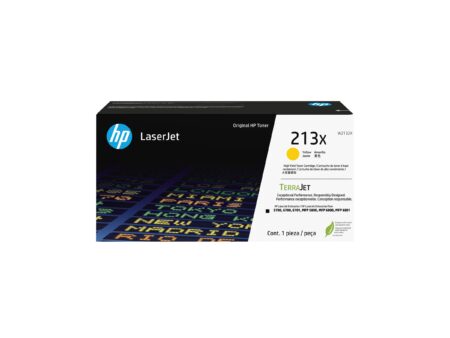 HP 213X - Alto rendimiento - amarillo - original - LaserJet - cartucho de tóner (W2132X) - para Color LaserJet Enterprise 5700dn 6700dn MFP 6800dn