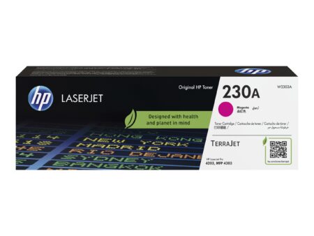 HP 230A - Magenta - original - LaserJet - cartucho de tóner (W2303A) - para Color LaserJet Pro MFP 4301 MFP 4303