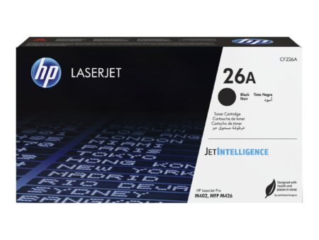 HP 26A - Negro - original - LaserJet - cartucho de tóner (CF226A) - para LaserJet Pro M402 MFP M426
