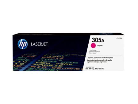 HP 305A - Magenta - original - LaserJet - cartucho de tóner (CE413A) - para LaserJet Pro 300 M351 400 M451 MFP M375 MFP M475