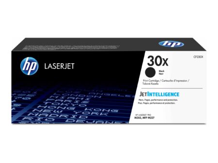 HP 30X - Negro - original - LaserJet - cartucho de tóner (CF230X) - para LaserJet Pro M203d, M203dn, M203dw, MFP M227fdn, MFP M227fdw, MFP M227sdn