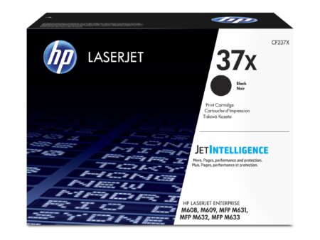 HP 37X - Alto rendimiento - negro - original - LaserJet - cartucho de tóner (CF237X) gobierno de EE. UU. - para LaserJet Enterprise M608, M609, MFP M631, MFP M632, MFP M633