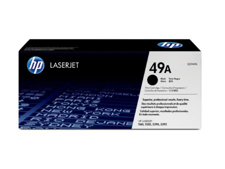 HP 49A - Negro - original - LaserJet - cartucho de tóner (Q5949A) - para LaserJet 1320 1320n 1320nw 1320t 1320tn 3390 3392