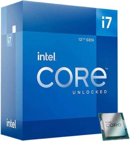 Intel Core i7 12700K - 3.6 GHz - 12 núcleos - 20 hilos - 25 MB caché - LGA1700 Socket - Caja (sin refrigerante)