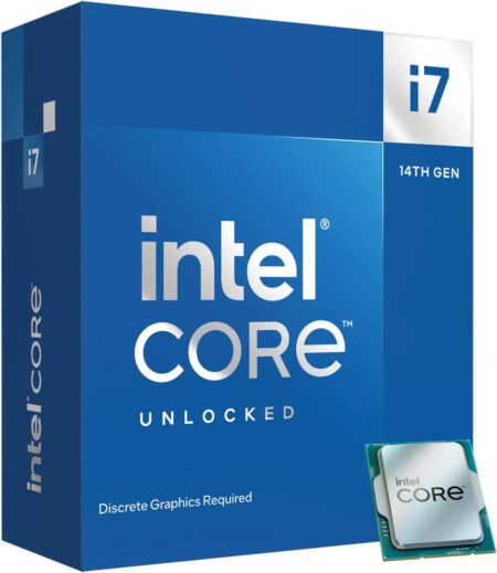 Intel Core i7 i7-14700KF - 3.4 GHz - 20 núcleos - 28 hilos - 33 MB caché - FCLGA1700 Socket - Caja