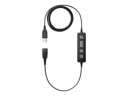 Jabra LINK 260 - Adaptador para auriculares - USB (M) a Desconexión rápida (M)