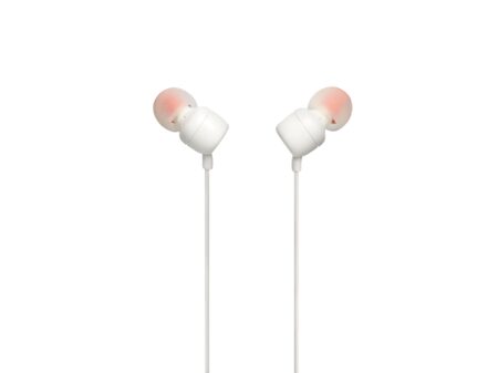 JBL - Headphones - T110 Wired In-ear White (S. Am
