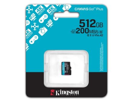 Kingston - Flash memory card - microSDHC - 512GB microSDXC Canvas Go Plus