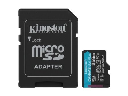 Kingston - Flash memory card - microSDXC - 256GB microSDXC Canvas Go Plus