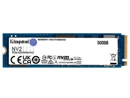 Kingston - Internal hard drive - 500 GB - Solid state drive - NV3 M.2 2280 NVMe Up to 6000 M