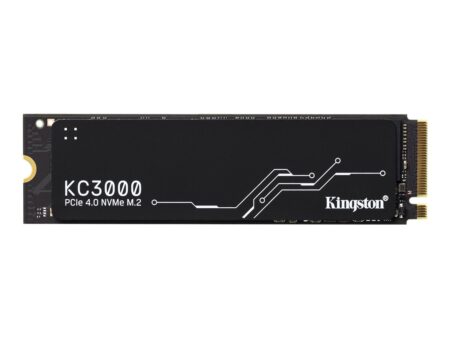 Kingston KC3000 - SSD - 512 GB - interno - M.2 2280 - PCIe 4.0 (NVMe) - para Intel Next Unit of Computing 12 Pro Kit - NUC12WSKi5