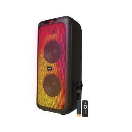 Klip Xtreme KLS-662 - Speaker system - Black - 8inch - Flame Led - Portable