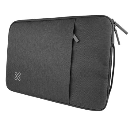 Klip Xtreme - Notebook sleeve - 15.6" - Polyester - Gray - with Pocket.