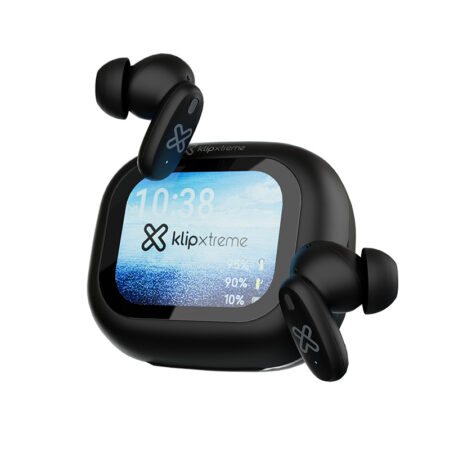 Klip Xtreme - True wireless earphones - For Phone / For Portable electronics / For Tablet - Wireless - 15Hrs Display Black
