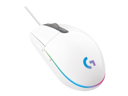 Logitech Gaming Mouse G203 LIGHTSYNC - Ratón - óptico - 6 botones - cableado - USB - blanco