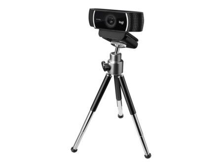 Logitech HD Pro Webcam C922 - Webcam - color - 720p 1080p - audio - H.264