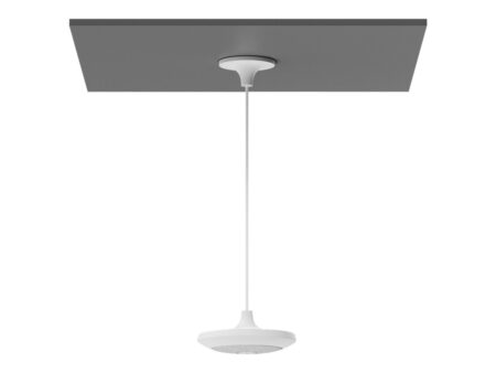 Logitech - Kit de montaje (montaje de techo soporte del micrófono) - para micrófono - blanco - se puede instalar en el techo colgante - para Rally Mic Pod Room Solution Large