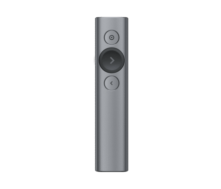 Logitech Spotlight - Presentation remote control - 3 buttons - slate