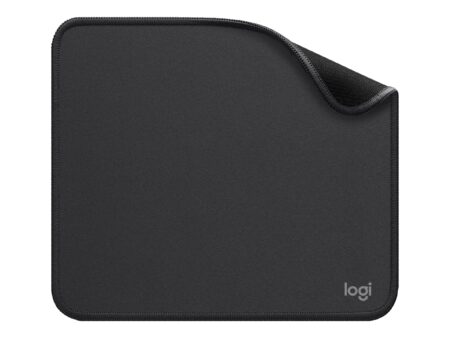 Logitech Studio Series - Alfombrilla de ratón - base de goma antideslizante fácil deslizamiento superficie resistente a salpicaduras - grafito