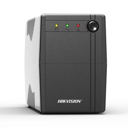 Mantén tus equipos críticos siempre encendidos con el Hikvision DS-UPS600-x, un UPS de 600 VA / 360 W con 6 salidas (4 con respaldo de batería) y batería interna 12 V/7 Ah. Ofrece transferencia ultra-rápida (â‰¤ 10 ms), protección contra sobrecargas y sobretensiones, y tiempos de respaldo de hasta ~35 min. Diseño compacto, fácil instalación y confiabilidad ideal para cámaras de seguridad, redes y equipos electrónicos sensibles.
