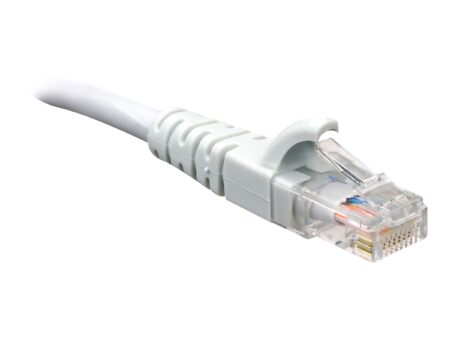 Nexxt - Cable de interconexión - RJ-45 (M) a RJ-45 (M) - 91 cm - UTP - CAT 6a - trenzado - gris