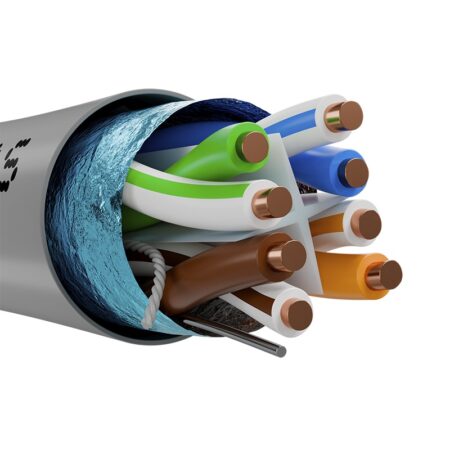 Nexxt Enterprise Cat6 U/UTP Cable 4P 23AWG CM 305m GR