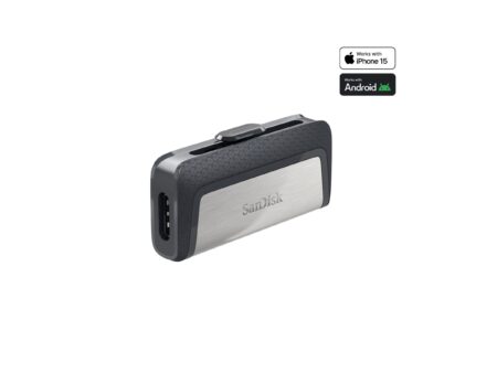 SanDisk Ultra Dual - Unidad flash USB - 64 GB - USB 3.1 / USB-C - para Intel Next Unit of Computing 12 Pro Kit - NUC12WSKi3