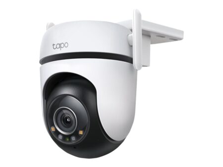 Tapo C520WS V1 - Cámara de vigilancia de red - panorámico / inclinación - para exteriores - resistente a la intemperie - color (Día y noche) - 4 MP - 2560 x 1440 - 2K - audio - inalámbrico - Wi-Fi - 2.4GHz radio - H.264 - CC 9 V
