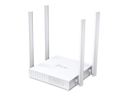 TP-LINK Archer C24 - V1 - enrutador inalámbrico conmutador de 4 puertos - Wi-Fi 5 - Doble banda