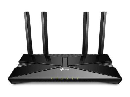 TP-Link - Router - Archer AX53 - Wi-Fi 6 Gigabit de doble banda - 2402 Mbps en 5 GHz y 574 Mbps en la banda de 24 GHz garantizan una transmisión más fluida - tecnología OFDMA aumenta la capacidad 4 veces para permitir la transmisión simultánea a más dispositivos