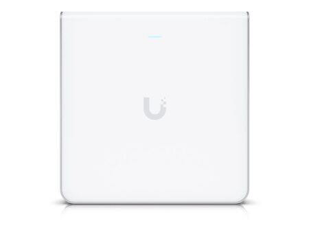 Ubiquiti UniFi U6 Enterprise - Punto de acceso inalámbrico - 4 puertos - Wi-Fi 6 - Wi-Fi 6E - 2.4 GHz 5 GHz 6 GHz - en pared