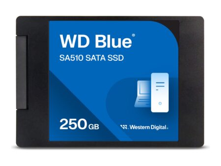 WD Blue SA510 WDS250G3B0A - SSD - 250 GB - interno - 2.5" - SATA 6Gb/s - azul