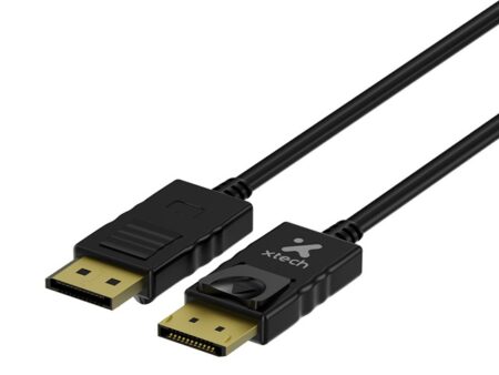Xtech - DisplayPort cable - DisplayPort male - 1.83 m - All black - XTC-379