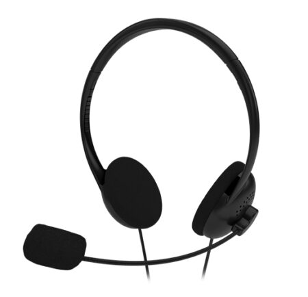 Xtech XTH-230 - Auricular - en oreja - cableado - conector de 3,5 mm - negro