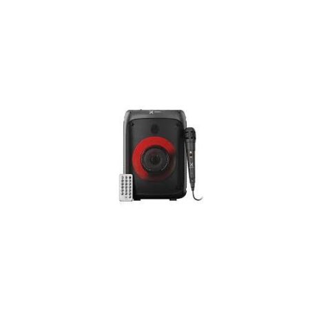 Xtech XTS-661 - Speaker - Black - SonicBloom Portable Wlss Speaker w lights and mic